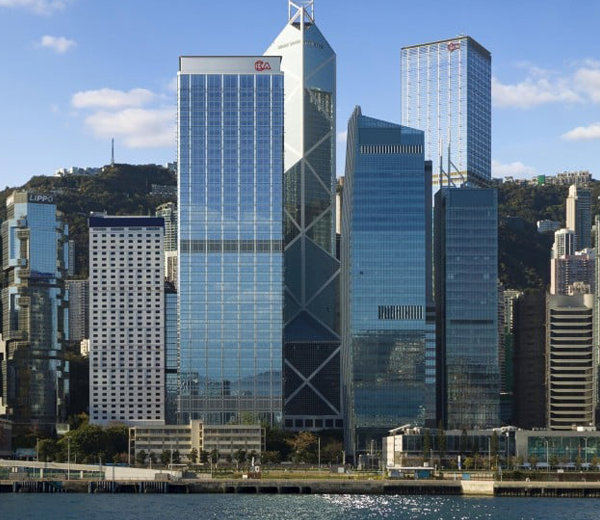 Cheung Kong Centre renovation harbour view